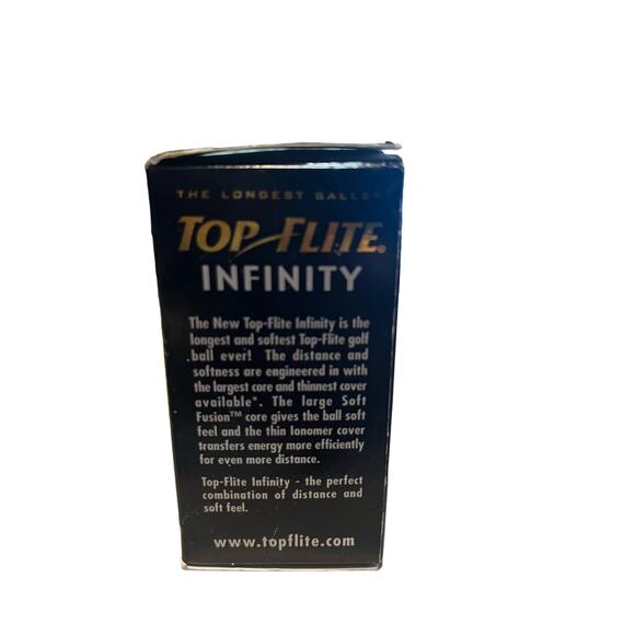 NEW ! Set of 2 Top-Flite Infinity Golf Balls - Picture 2 of 4